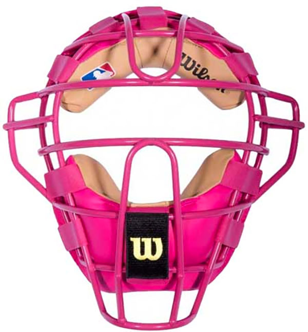 Wilson Pink Dyna-Lite Steel Umpire Mask
